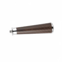 Coffee Machine Handle Espresso Maker Wooden Portafilter Handle Replacement Tool Universal Threaded Fitting Durable Handcrafted Material Suitable for Cafe Barista Home