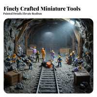 27 Pieces Miniature People Figures