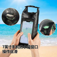 PVC Waterproof Touchscreen Crossbody Phone Pouch for Outdoor Swimming and Hiking