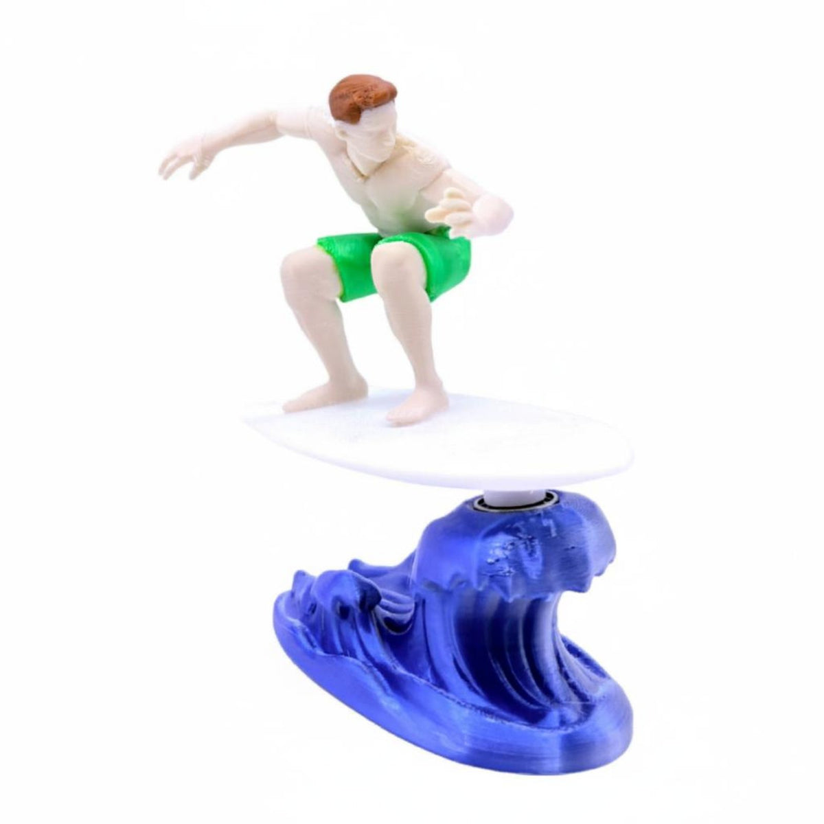 Fun Gift Inertia Swing Surfer Toy Stress Relief Swaying Surfer Car Ornament Surfing Man Dashboard Figure for Office Desk