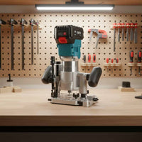 Easy to Control Trim Router Base Transparent Cover Fixed Router Base Heat Dissipation Power Tool Accessory for Woodworking