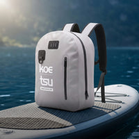 Waterproof Fishing Backpack Outdoor Paddleboard Bag Sturdy Backpack with D-Loop Lightweight for Anglers, Paddleboarders, Paddleboarding, Kayaking