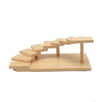Serving Display Stand Steps Finish Serving Tray with Legs Elevated Tiered Food Riser for Caterers, Banquets