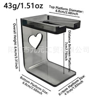 Transparent Acrylic Nail Polish Display Rack