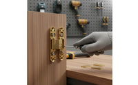 Three-Dimensional Adjustable Hidden Hinge Rounded Cover Lids Three-Dimensional