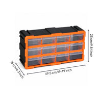 Easy Visibility Wall Mount Organizer Parts Drawer Cabinet Removable Divider
