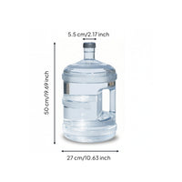 5 Gallon Water Bottle Reusable Water Bottle with Handle Easy-Grip for Home