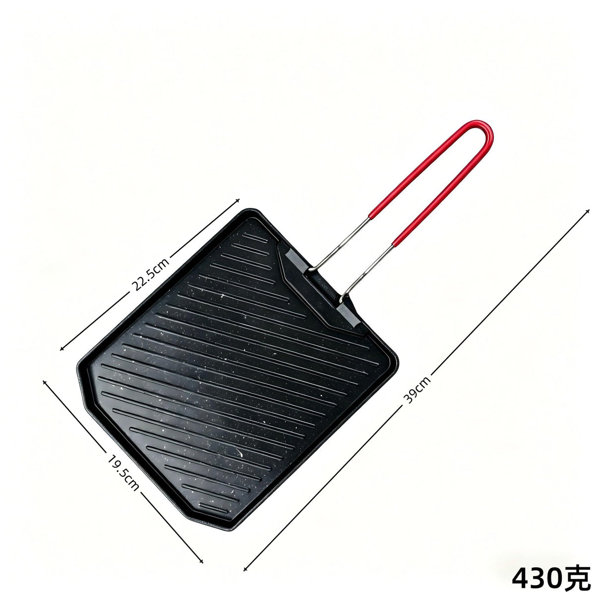 Black / Red Handle Full