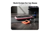 Bluetooth Music Speaker Vibration Plate Exercise Machine Adjustable Speed Whole Body Vibration Machine Wireless Controller Control Vibrating Fitness Stand Muscle Toning for Home Exercisers, Adults, Women, Relaxation, Living Room, Bedroom, Indoor