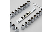Socket Storage Rack Portable Plastic Socket Rail Wall Mountable for Mechanics