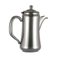 European Style Stainless Steel Teapot Afternoon Tea Coffee Pot Thickened Heat-Resistant Large Capacity