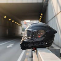 Aerodynamic Full Face | Shielded, full-coverage Helmet, for Street Riding