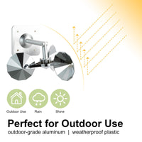 Bird Repellent Reflective Rotating Device