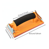 Strong Clamping Drywall Hand Sander Quick Paper Change Drywall Sanding Block Comfortable Grip for Home Improvement, Furniture Refinishing