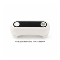 Handshands-off Automatic Toilet Flusher Compact Sensor Flush Device Hygienic Automatic Flush System Universal Compatibility for Toddlers, Guest Bathroom