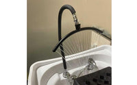 Waterfall Shampoo Sprayer Modern Design Shadow Rinse Attachment Smooth Rinse Salon Wash Basin Sprayer for Barbershop