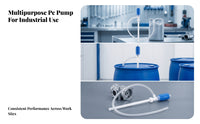 Versatile Liquid Transfer Siphon | Thickened PE Construction, Manual Siphon Pump, for Garage