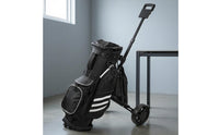 2-Wheel Golf Push Trolley Compact Golf Push Cart Trunk Friendly Smooth Rolling for Golfers