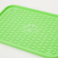Cat Litter Mat, Litter Trapping Mat, Cat Litter Tray Mat with Raised Border, Small Litter Tray Mat for Indoor Cats, Anti-Scatter Floor Protector