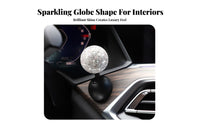 Sparkling Rhinestone Start Button Cover Easy Installation Jeweled Ignition Rocker Cover Scratch Protection Crystal Push Start Button Cap Long-Lasting for Women, Her