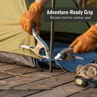Heavy Duty A-Clamp for Outdoor Tents, Tarps, and Woodworking