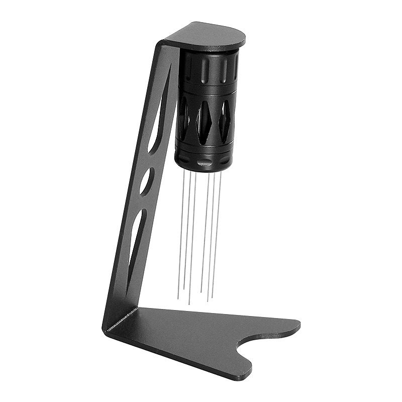 Adjustable Magnetic Rotating Coffee Distribution Needle with Base