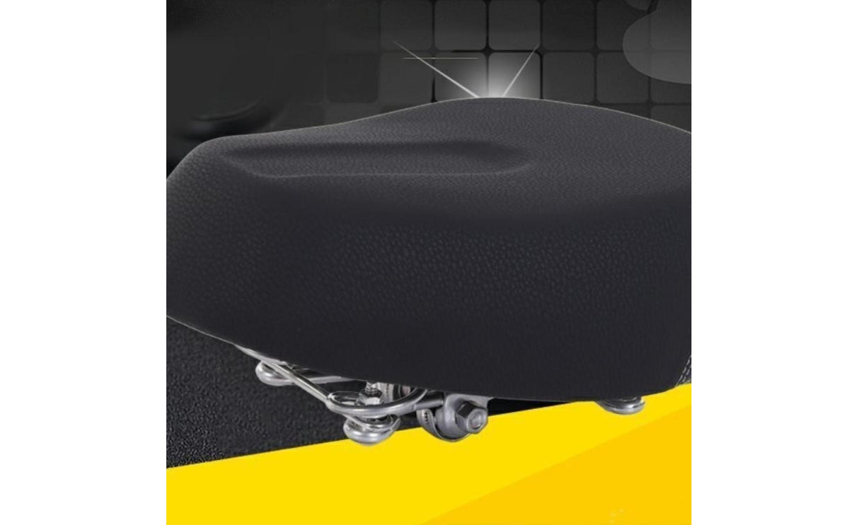 Electric Cycle Saddle Thick Bike Seat with Damping Shock Absorbing Padded Cycle Seat for Cyclists, Commuters, Daily Commute