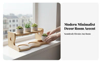 Tiered Pot Holder Space-Saving Plant Stand Minimalist and design for Balcony, Desktop