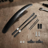 Mudguard with Support Rods Curved Bike Mudguard Set Cycle Mudguard Adjustable Bike Mudguard Easy-Install for Cyclists