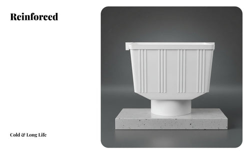Thickened Material PVC Rainwater Hopper Easy Installation Roof Drain Funnel Long-Lasting Downspout Collection Box Reusable for Homeowners, DIY Enthusiasts, Construction Workers, Building Exterior