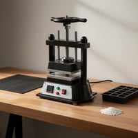 Moldable Material Mold Press Easy Demolding Jewelry Mold Press Pressurized Moldable Material Casting Machine Heavy Duty Steel