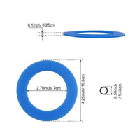 Toilet Flush Valve Seal Leak-Resistant Silicone Toilet Tank Gasket Strong Sealing Performance