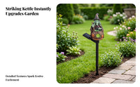 Outdoor Witch Kettle Yard Light