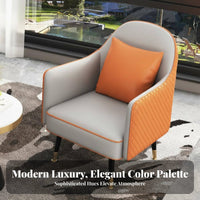 Curved Sectional Couch Luxurious Design Reception Sofa Minimalist Aesthetic Configurable for Office Managers, Homeowners