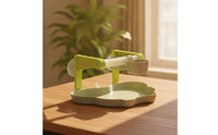Textured Suction Cup Bird Perch Space-Saving Pet Supply for Glass Door