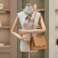 Mannequin Torso with Wooden Arms Linen Textured Mannequin Torso with Arms Stable Cloth Covered Dress Form for Designers