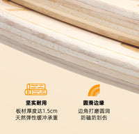 早教教具触感玩具过河石平衡桥儿童感统训练室内外幼儿园平衡板