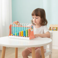 Cognitive Development 9-Row Counting Frame Hands-On Learning Children's Abacus Improves Hand-Eye Coordination Preschool Math Toy Develops Fine Movement Skills for Preschoolers, Kindergarteners, Classroom, Homeschooling