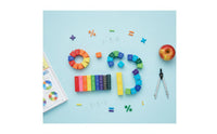 Hands-on Learning Decimal and Fraction Strips Color Coded Fraction Strips Set Colorful Design Decimal Percentage Blocks Polished Edges for Students, Teachers, Elementary Schoolers, Classroom, Homeschooling