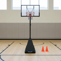 Adjustable Basketball Hoop Stand Clear Backboard Adjustable Basketball Hoop Stable Base