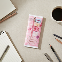 Creative Macaron Cookie Pencil Case Large Capacity Student Stationery Pouch