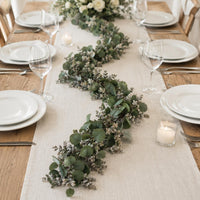 Boxwood Eucalyptus Garland Dense Artificial Greenery Garland Flexible Artificial Eucalyptus Vine