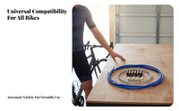 Bike Brake Wire Set Rust Resistant Universal Bike Brake Wire Kit Long-Lasting Effortless Performance for Mountain Bikers