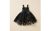 OB11 Doll Dress Bow Waist Sleeveless Doll Dress Decorative Buttons 1/12 BJD Outfit