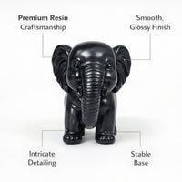 Cute Elephant Statue Home Decor, Light Luxury Cute Elephant Statue, Resin Elephant Ornament, Decorat - Image 6