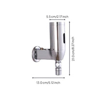 Touchless Wall-Mounted Automatic Bathroom Faucet