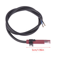 QRB1 Photocell Wire Leads Photoelectric Flame Sensor Sensor Diesel-Powered Burner Flame Sensor High Sensitivity Heating Parts