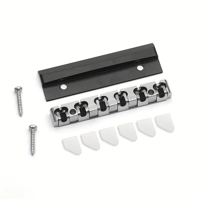 ST Style Guitar 43mm Roller Stainless Steel Electric Guitar Nut, Precision CNC Machined Replacement