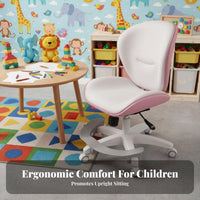 Adjustable Rolling kids' Chair Ergonomic Design children's Furniture Universal Casters Breathable Mesh Spine Support