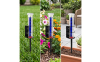 Rain Gauge with Ground Stake Easy to Read for Gardens, Yards, Gardeners, Farmers